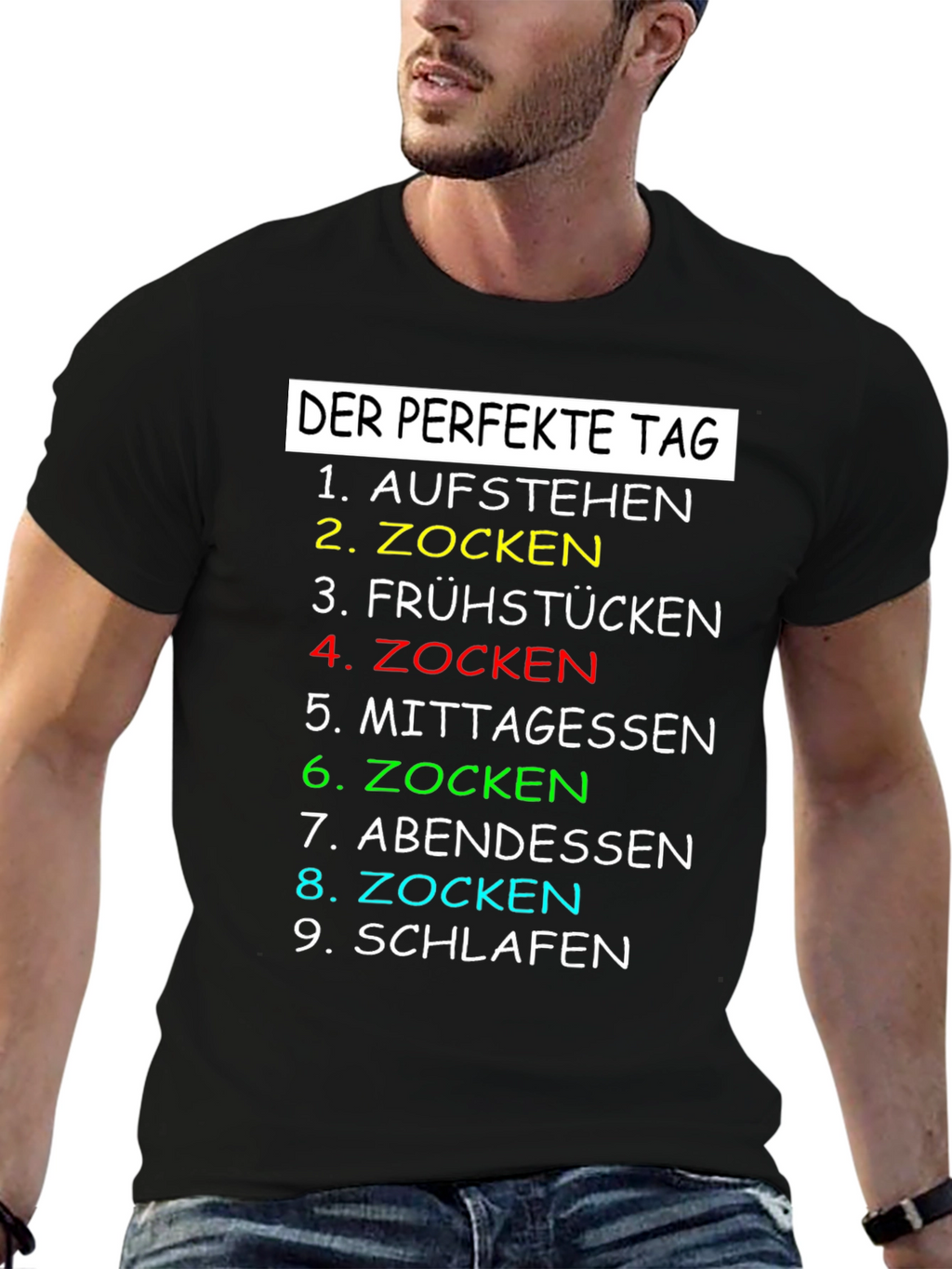 Gamers Perfect Day T-Shirt - Play All Day!