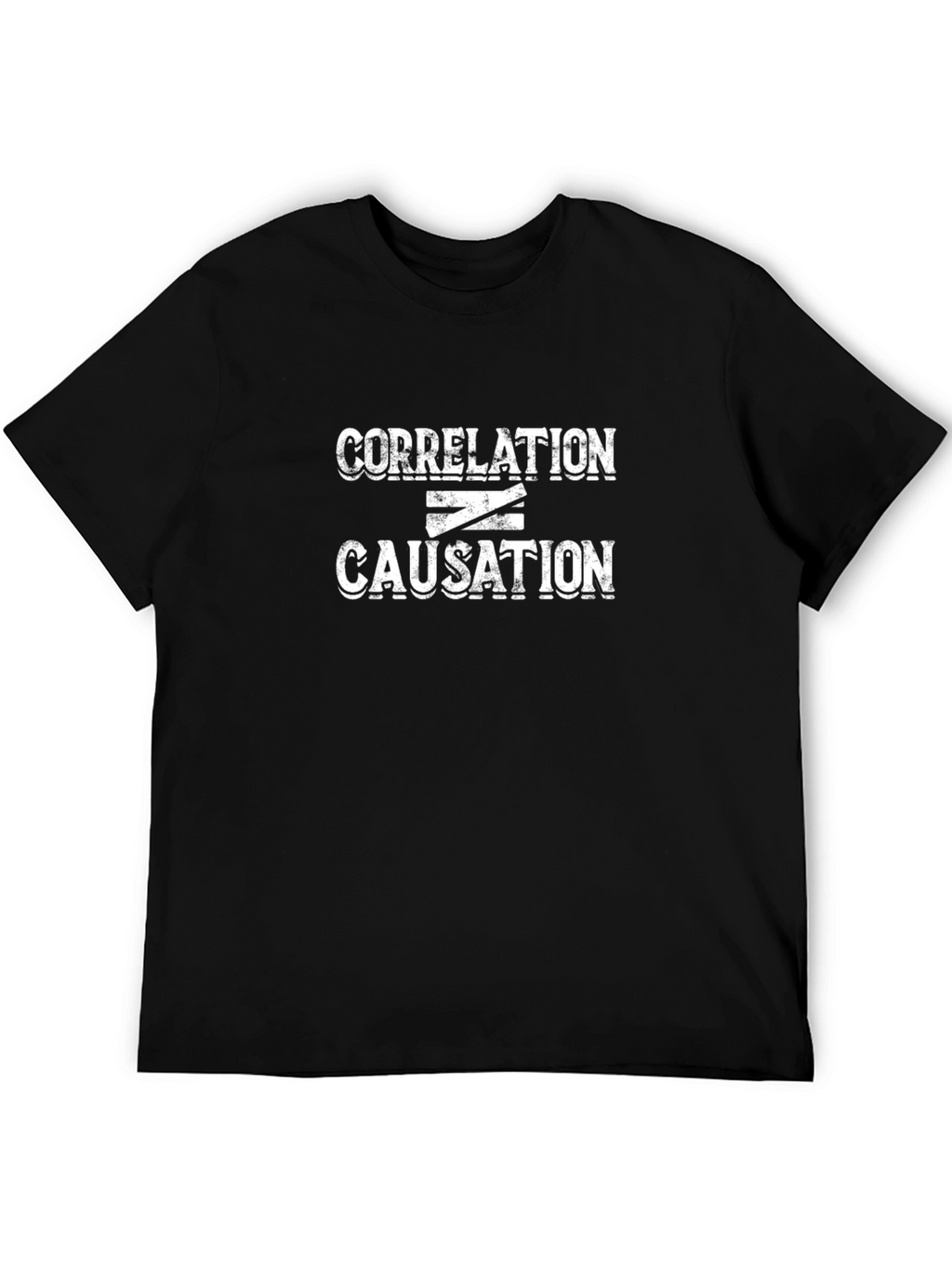 Correlation Causation Graphic T-Shirt