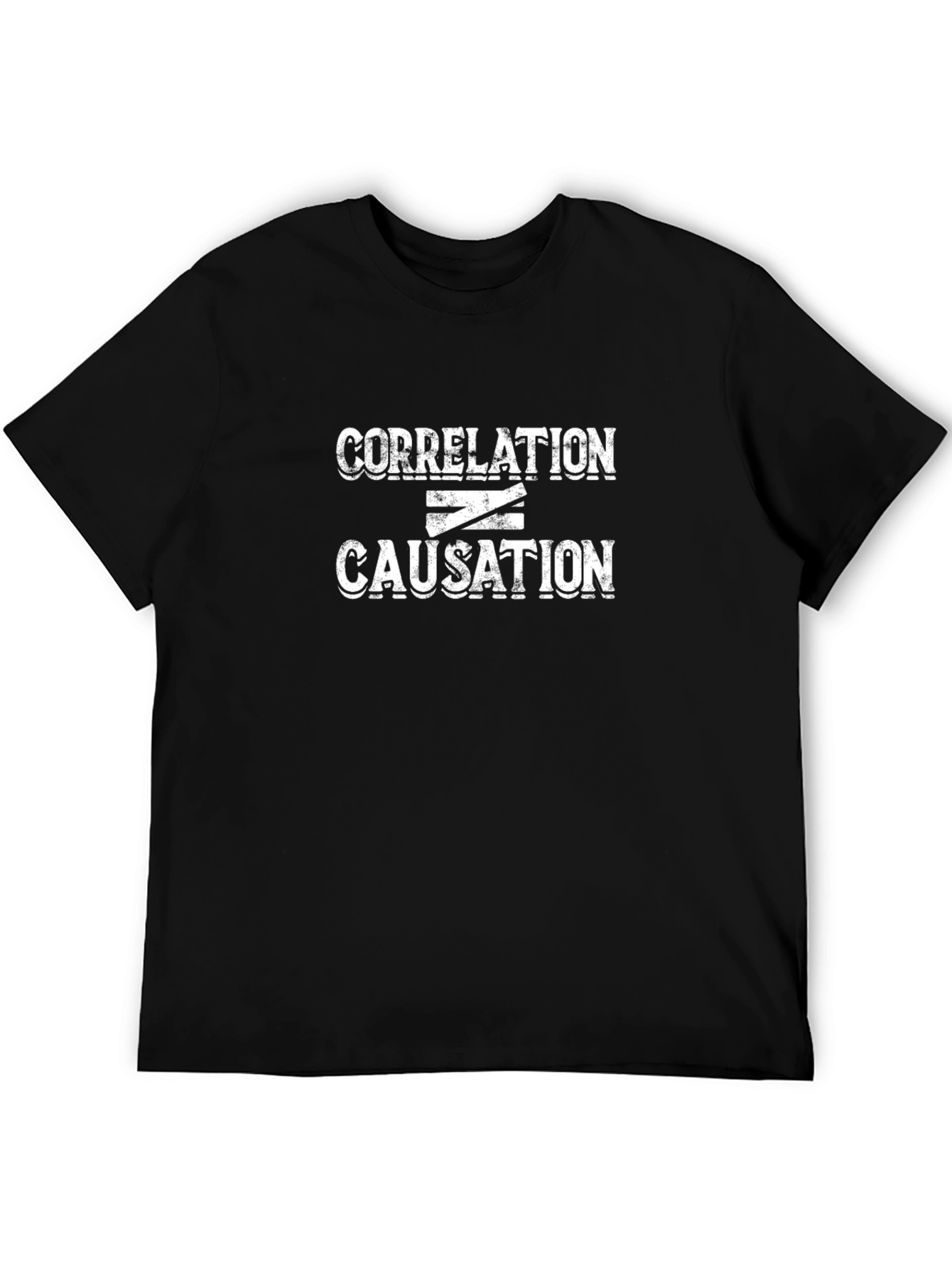 Correlation Causation Graphic T-Shirt