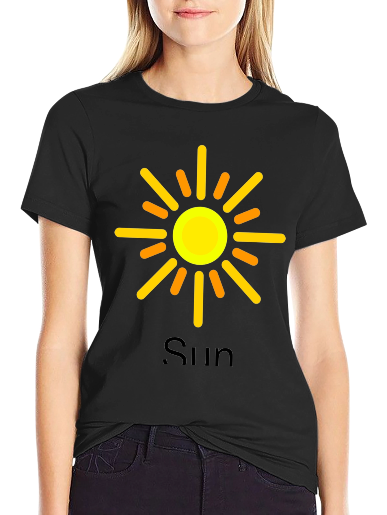 Sunny Day Black T-Shirt