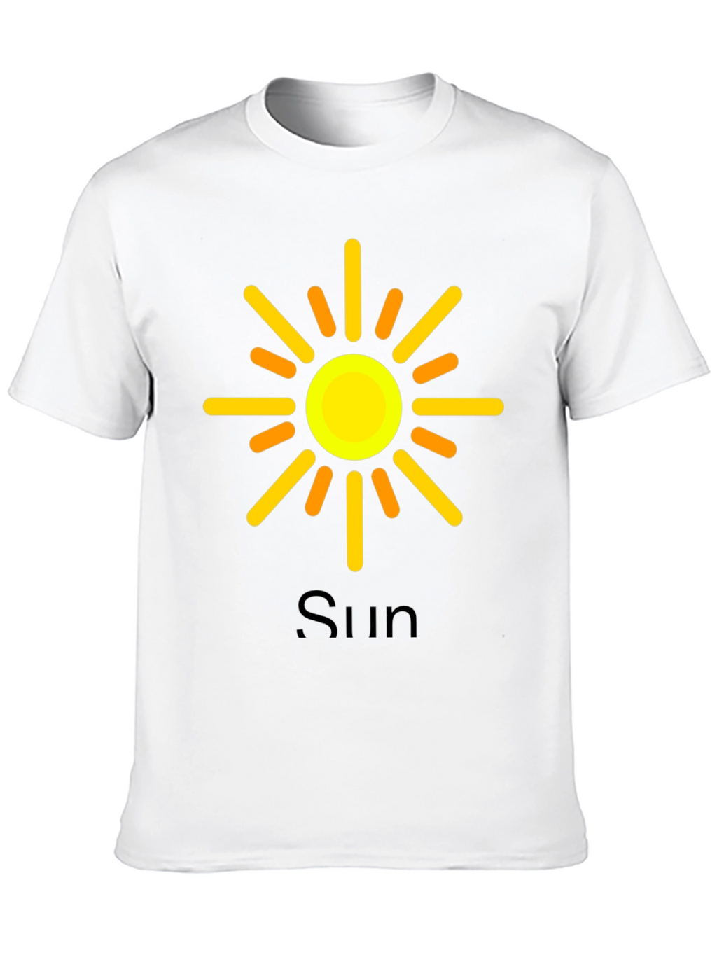 Sunny Day Black T-Shirt
