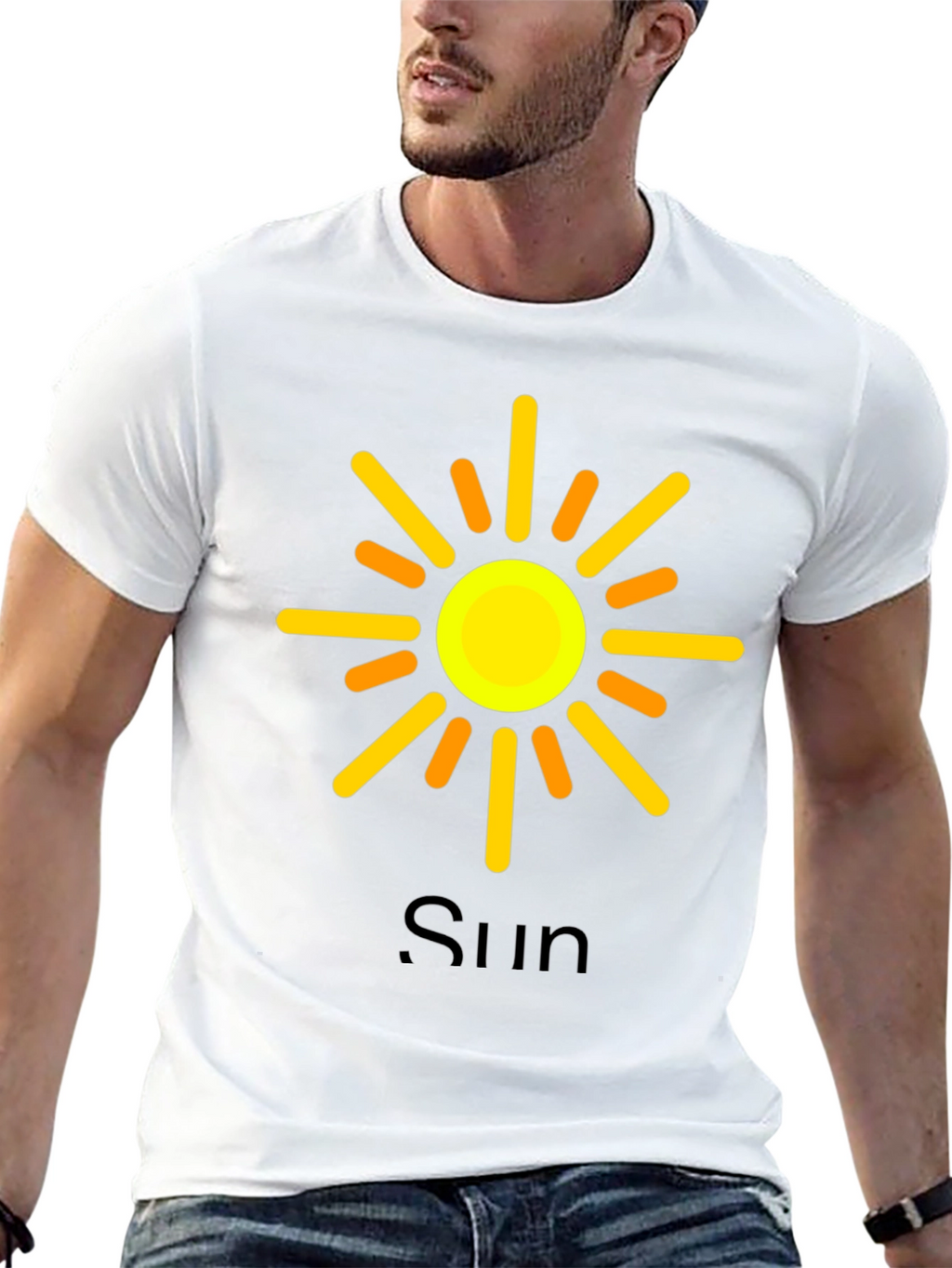 Sunny Day Black T-Shirt