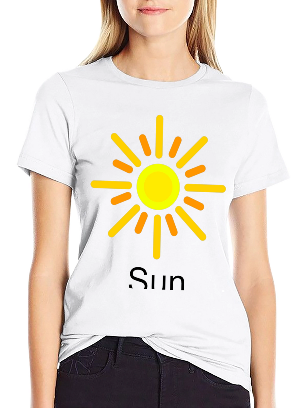 Sunny Day Black T-Shirt