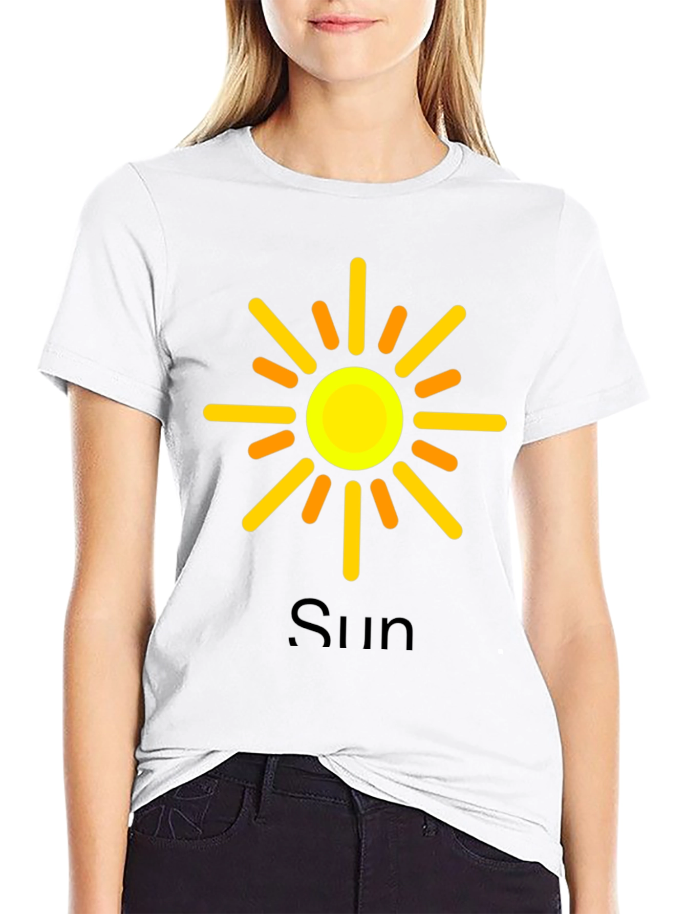 Sunny Day Black T-Shirt