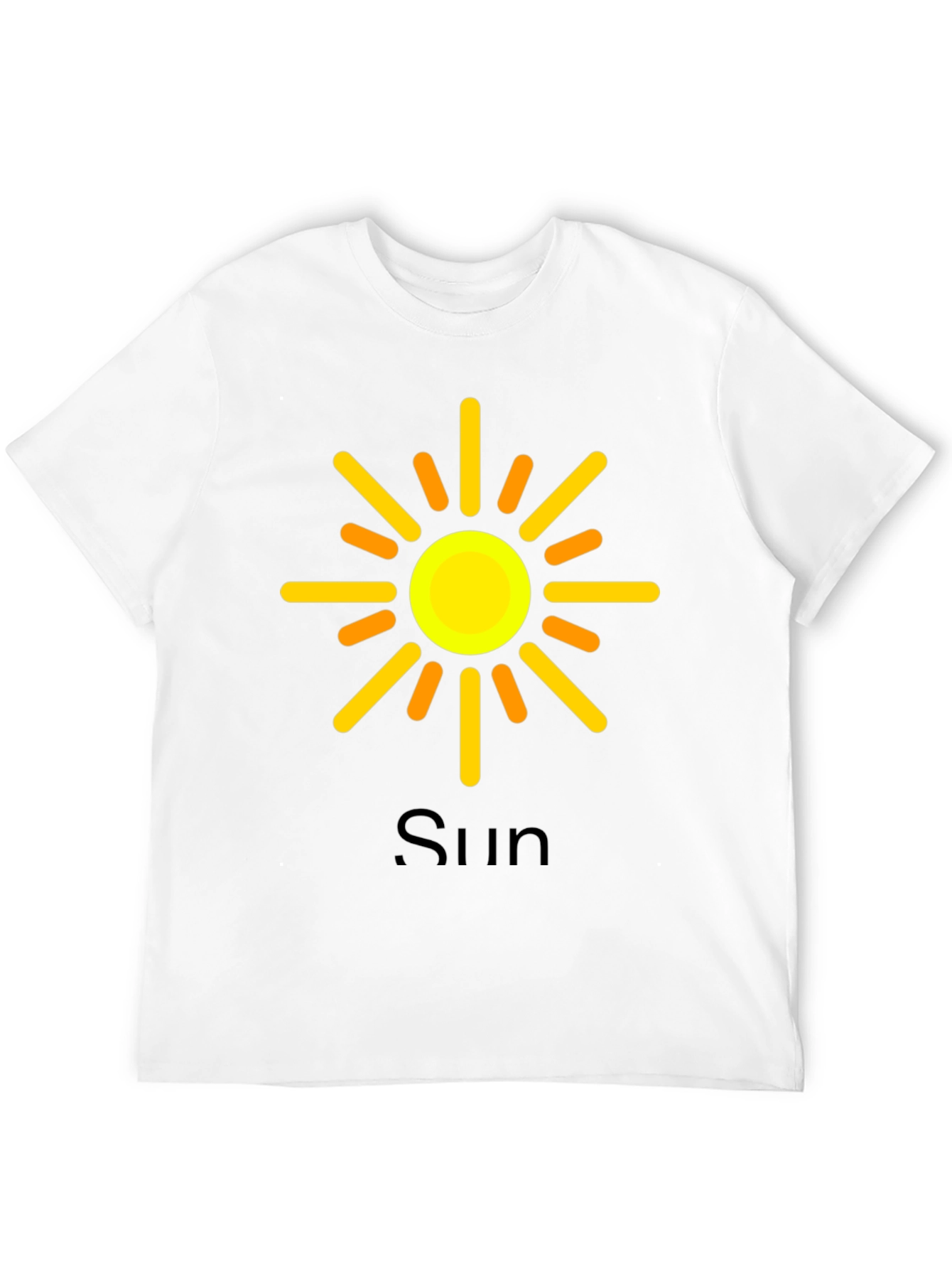 Sunny Day Black T-Shirt