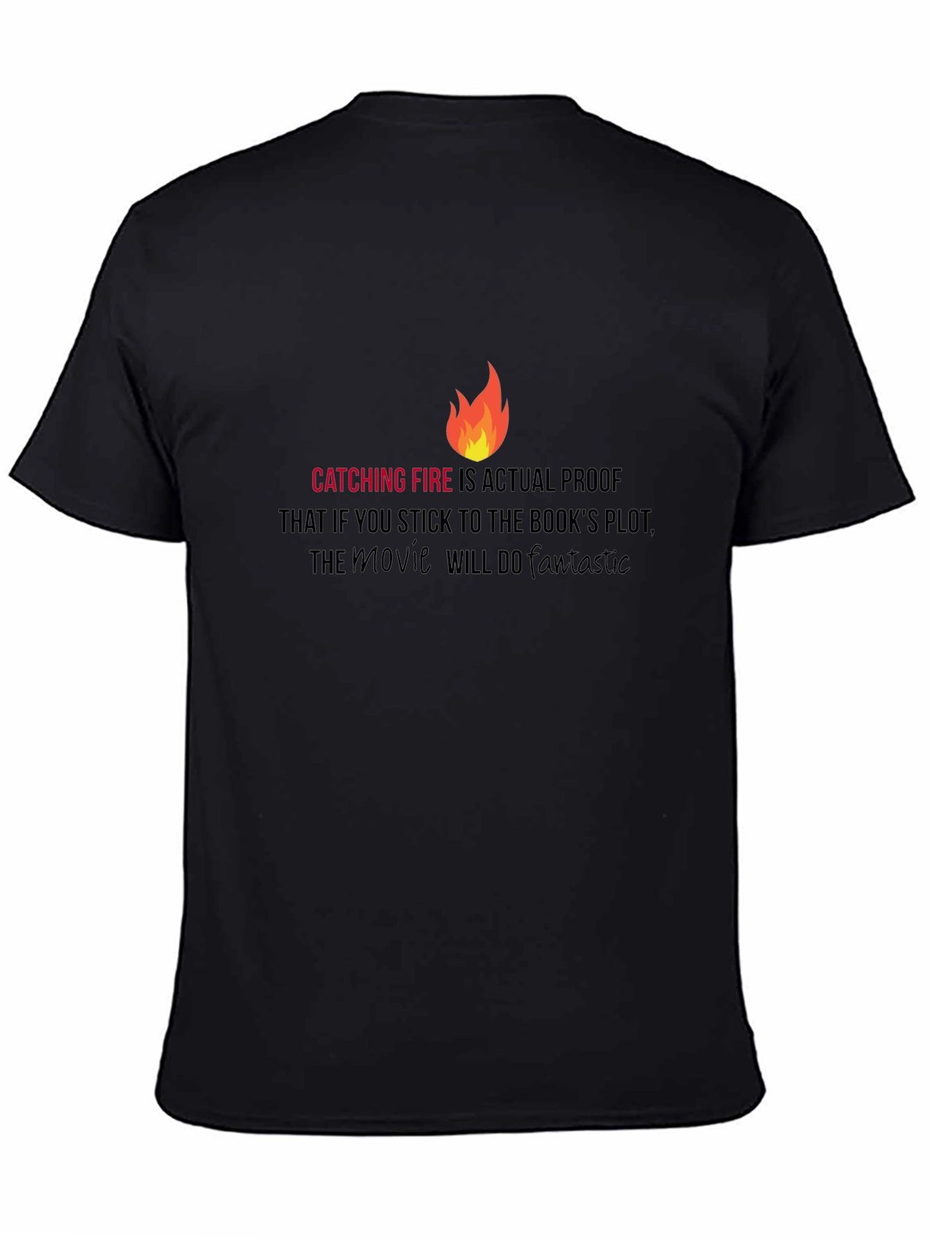 Catching Fire Book Movie Tee