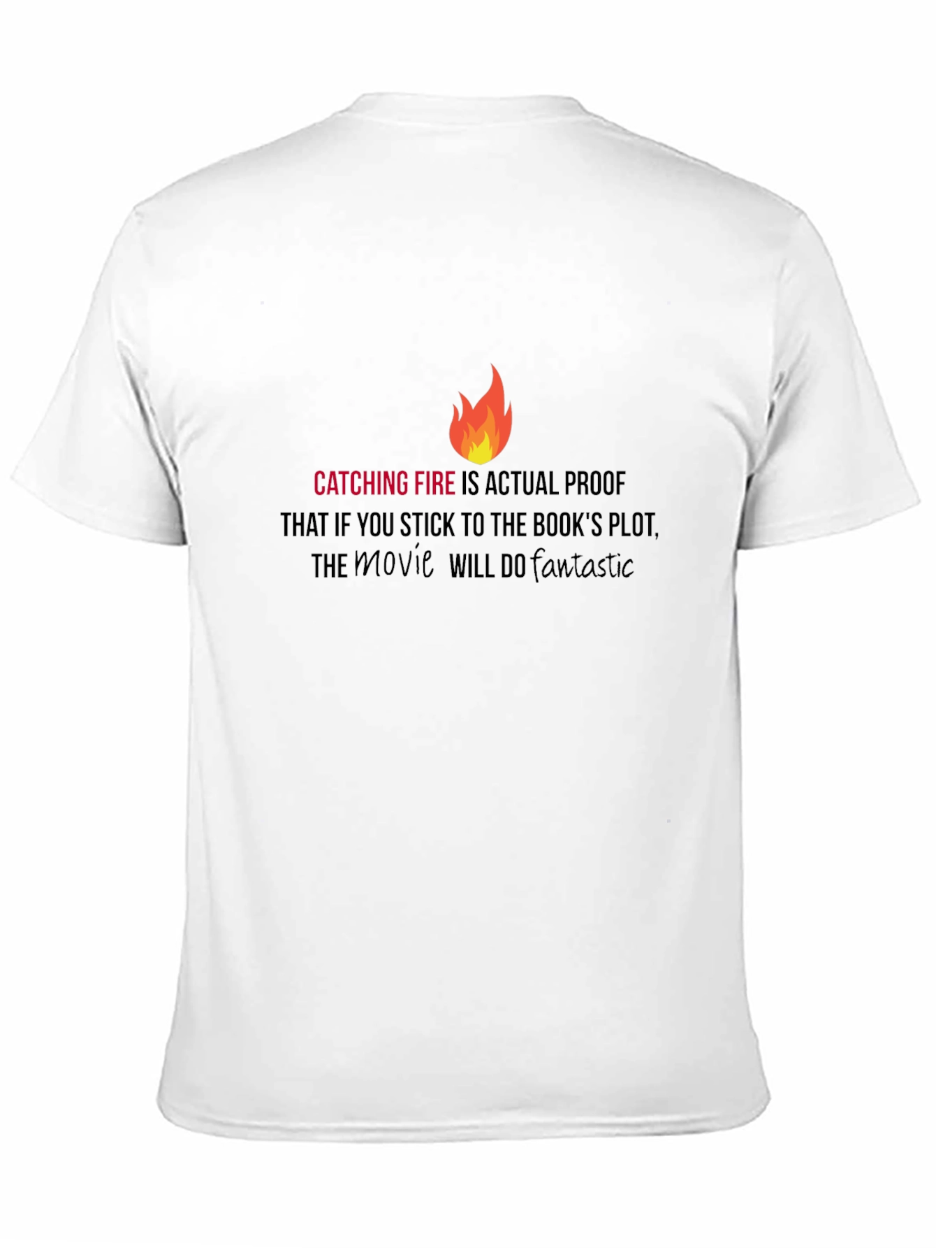 Catching Fire Book Movie Tee