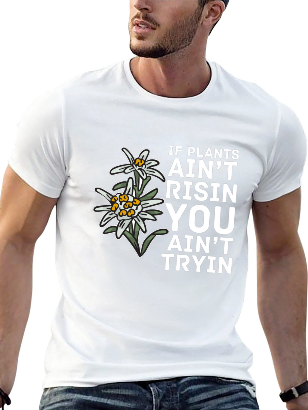 Plants Aint Risen T-Shirt - Unique Graphic Tee