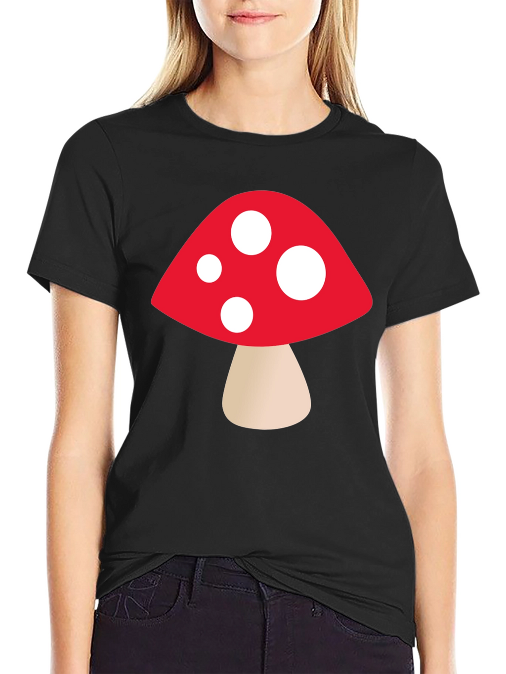 Mushroom Graphic Tee - Funky Casual Wear