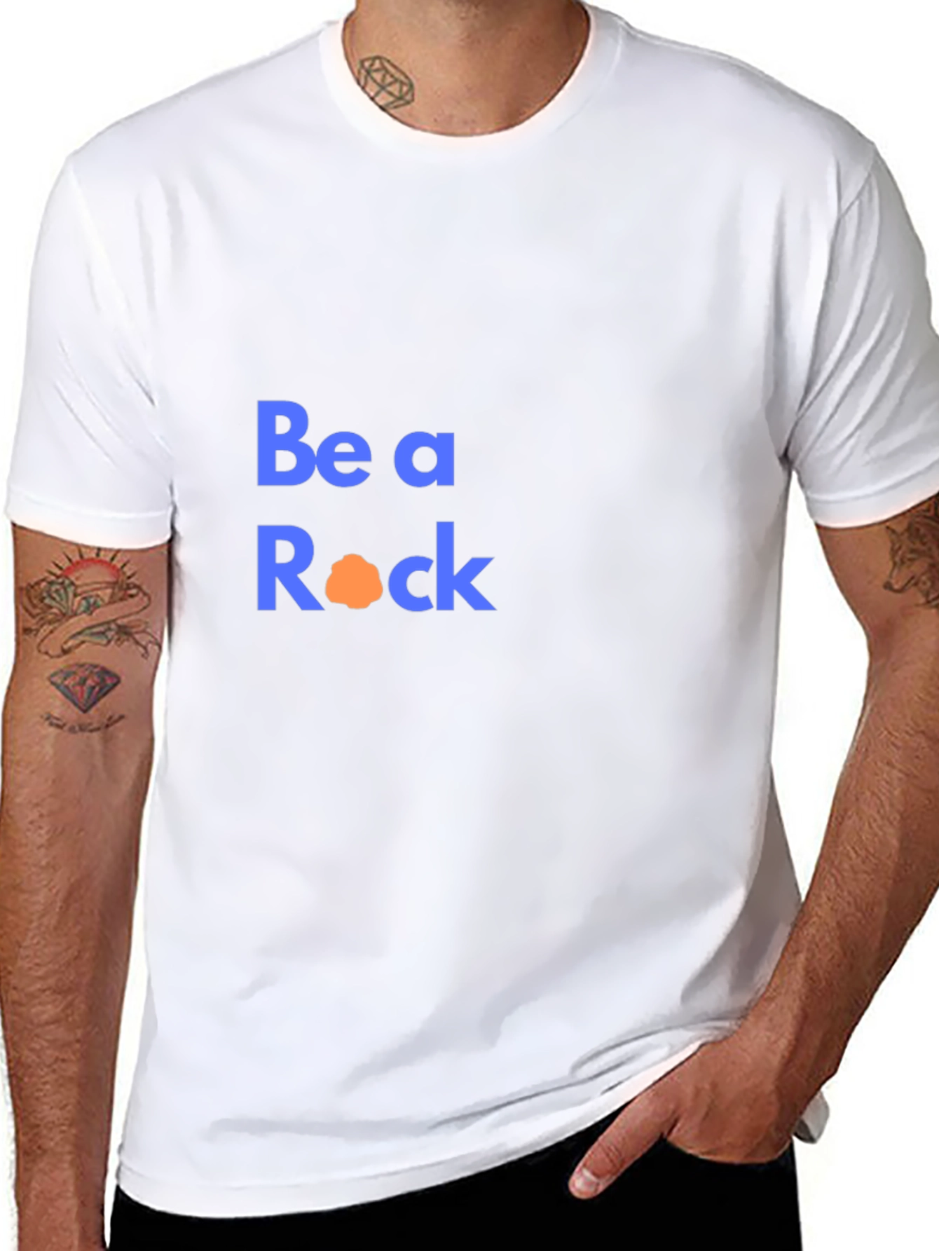 Be A Rock T-Shirt - Motivational Tee