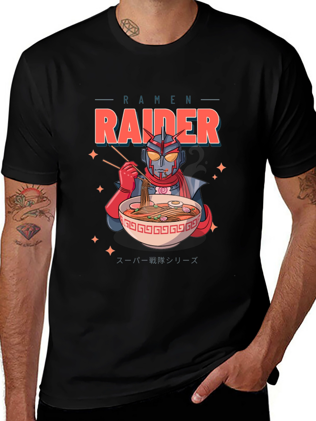 Ramen Raider Graphic T-Shirt