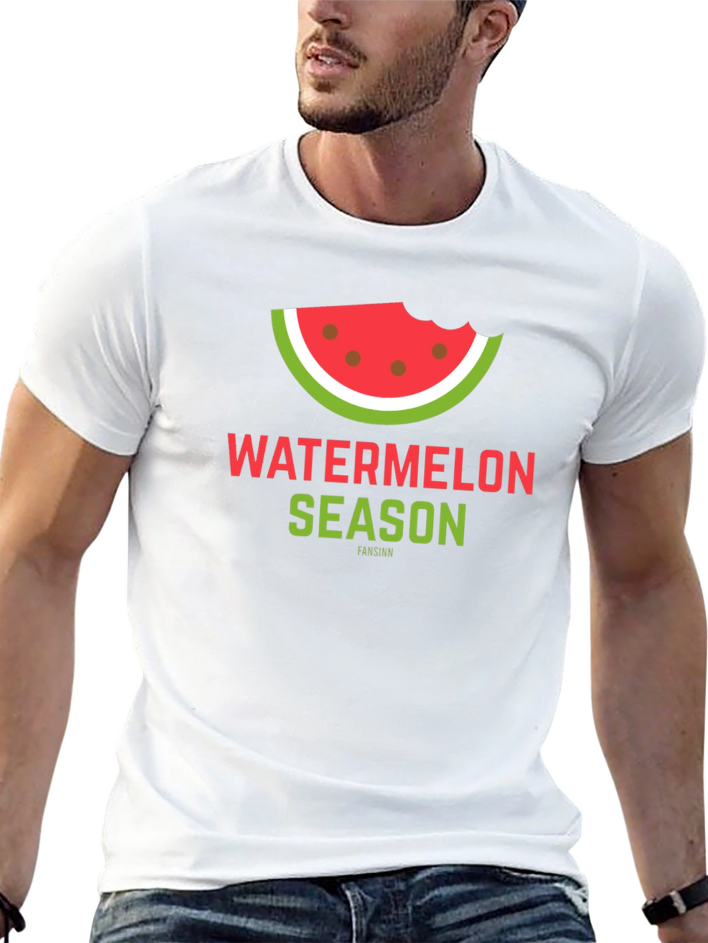 Watermelon Season Black Graphic Tee