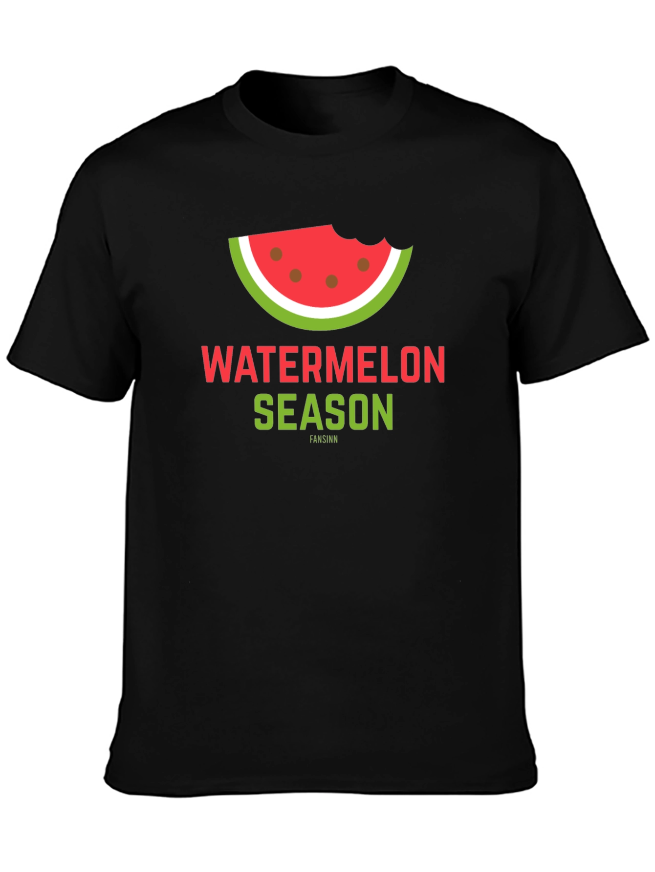 Watermelon Season Black Graphic Tee