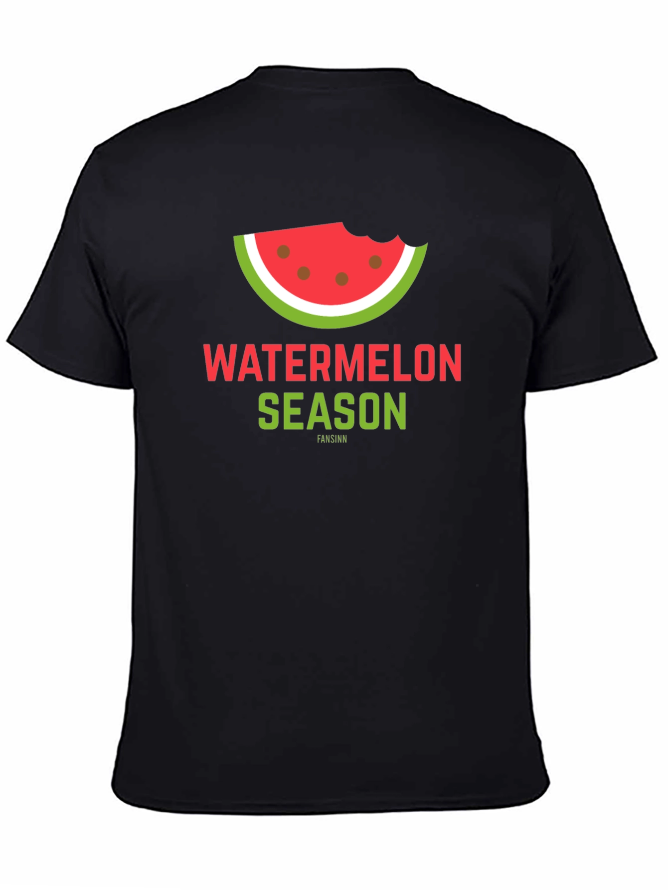 Watermelon Season Black Graphic Tee