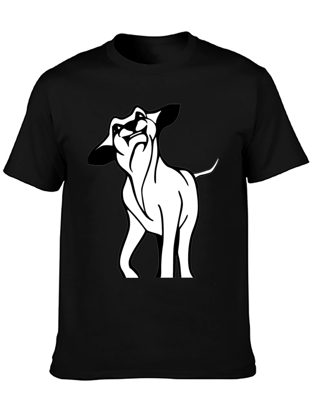 Cool Lion Graphic Black T-Shirt