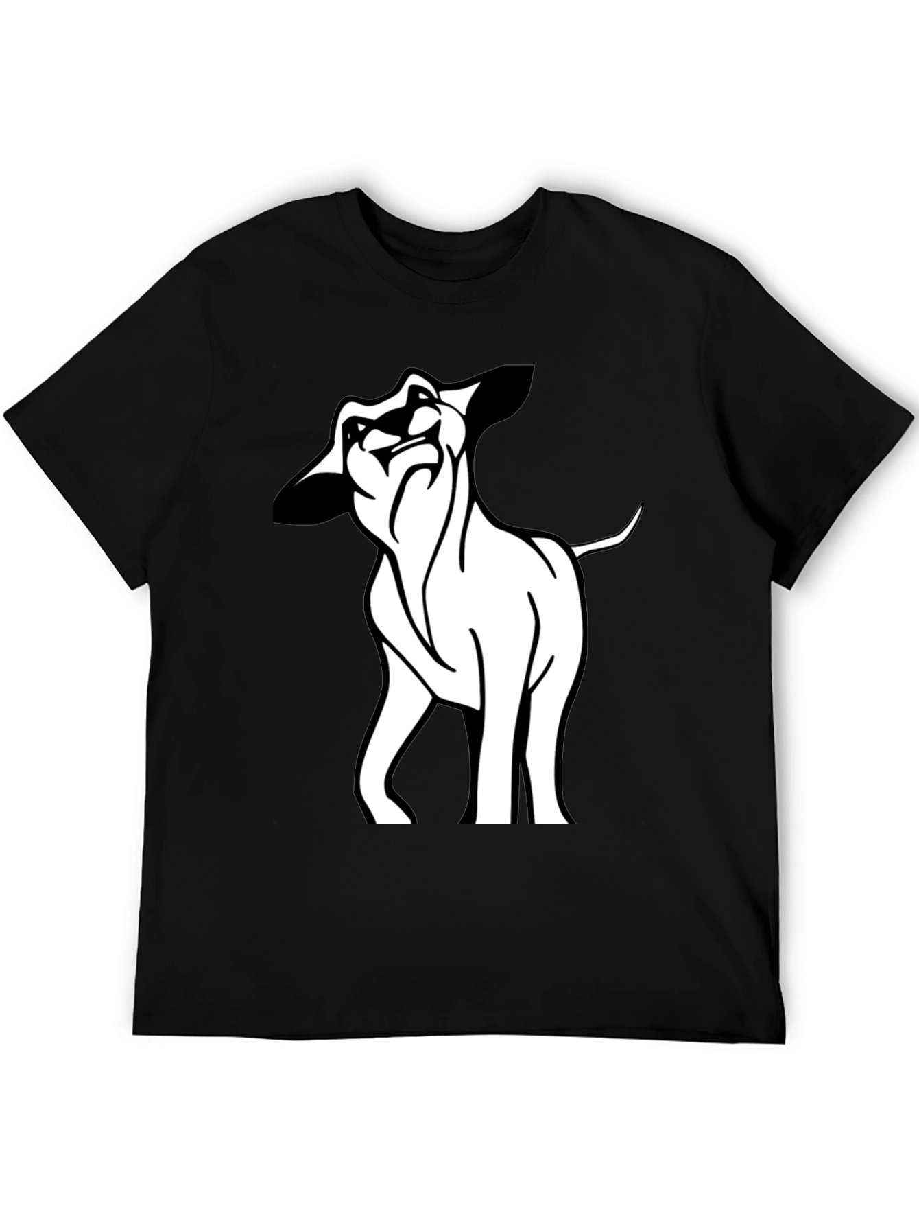 Cool Lion Graphic Black T-Shirt