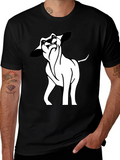 Cool Lion Graphic Black T-Shirt