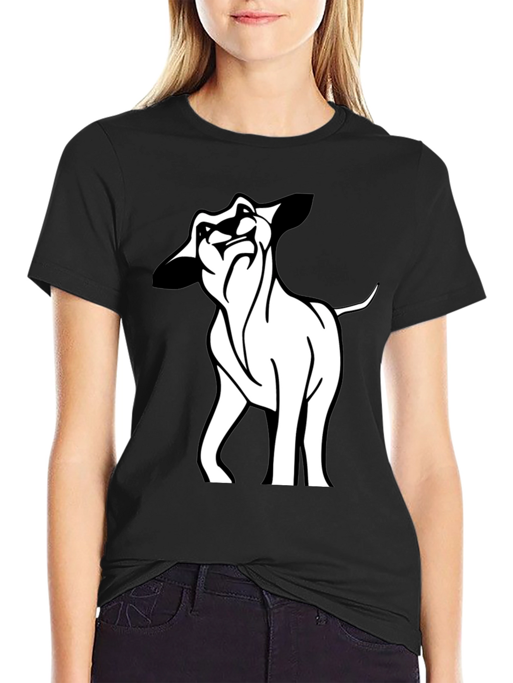 Cool Lion Graphic Black T-Shirt