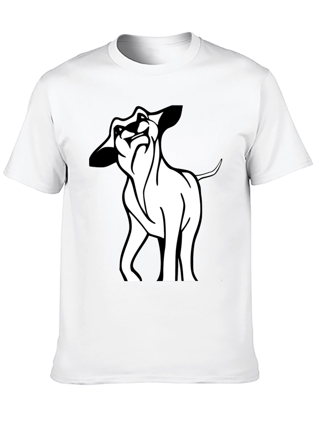 Cool Lion Graphic Black T-Shirt