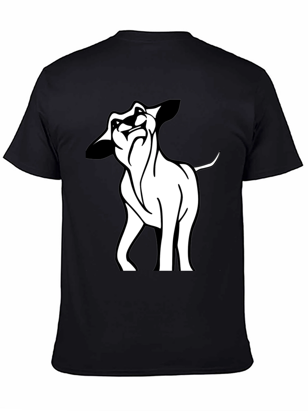 Cool Lion Graphic Black T-Shirt