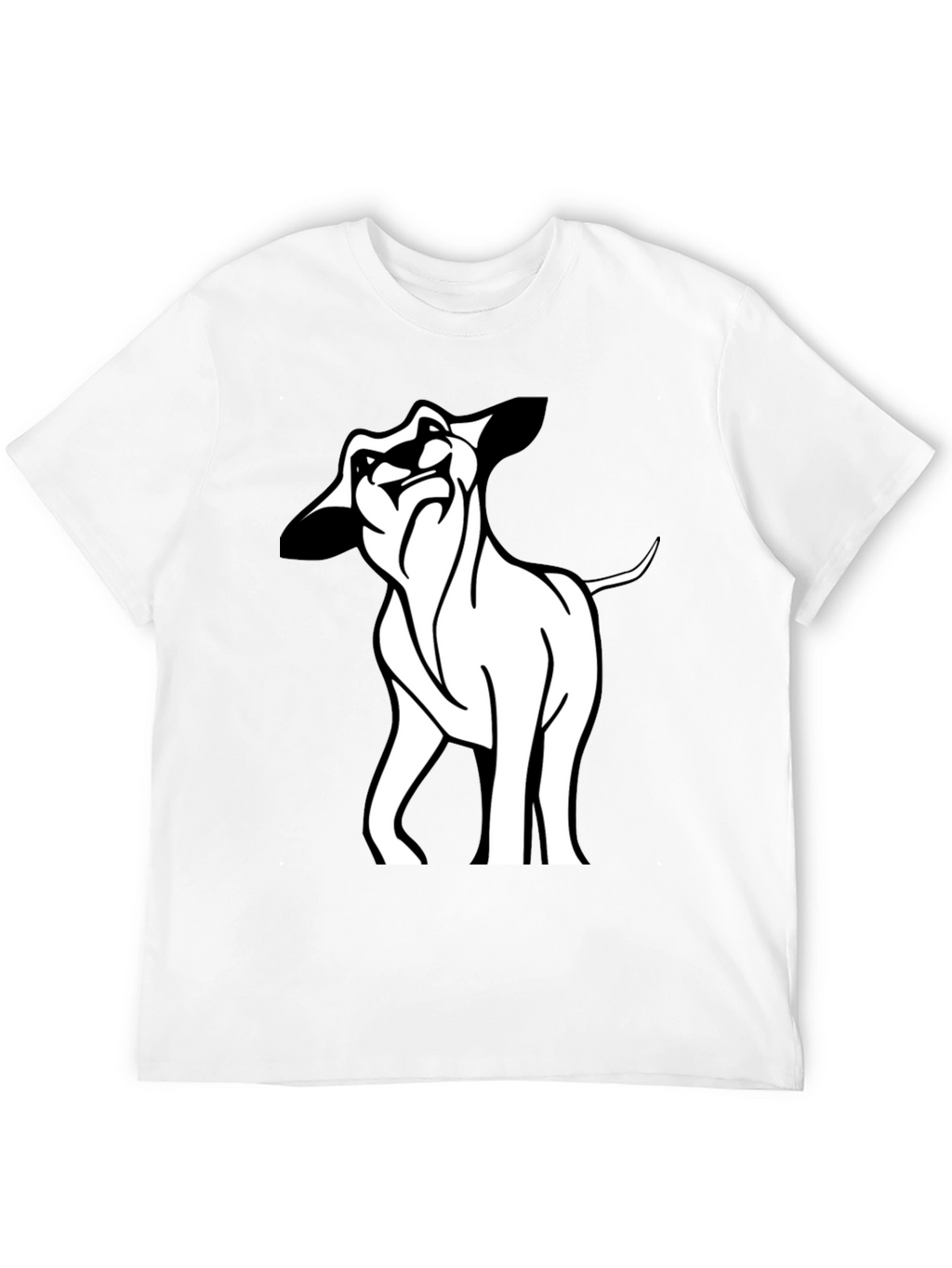 Cool Lion Graphic Black T-Shirt