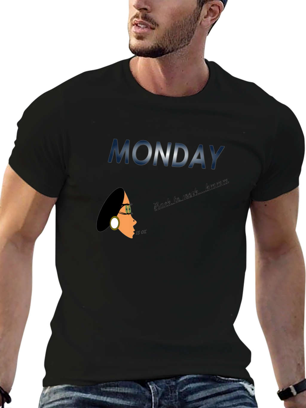 Monday Back to Work Graphic Tee