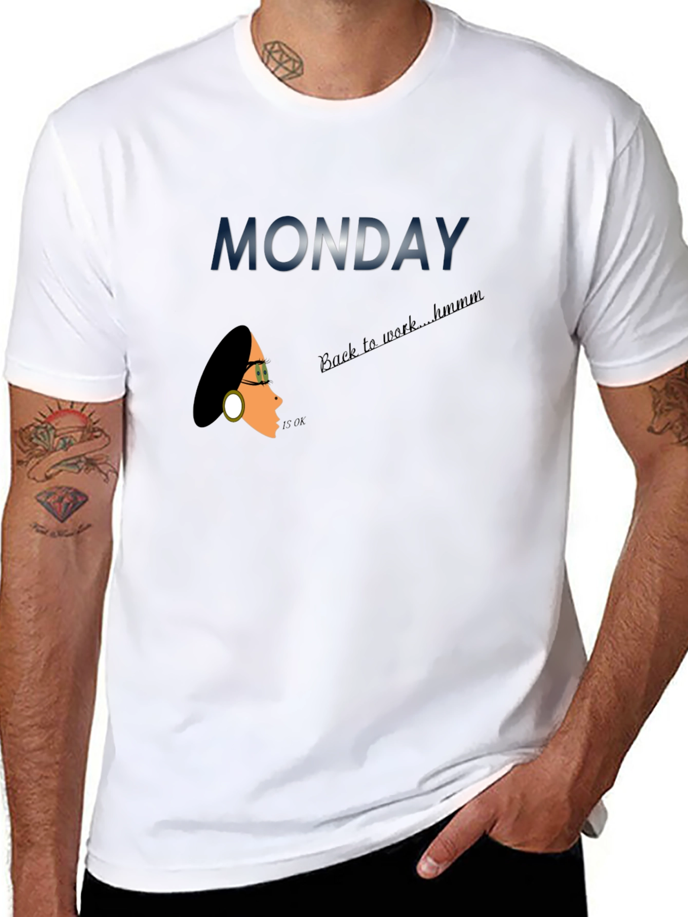 Monday Back to Work Graphic Tee