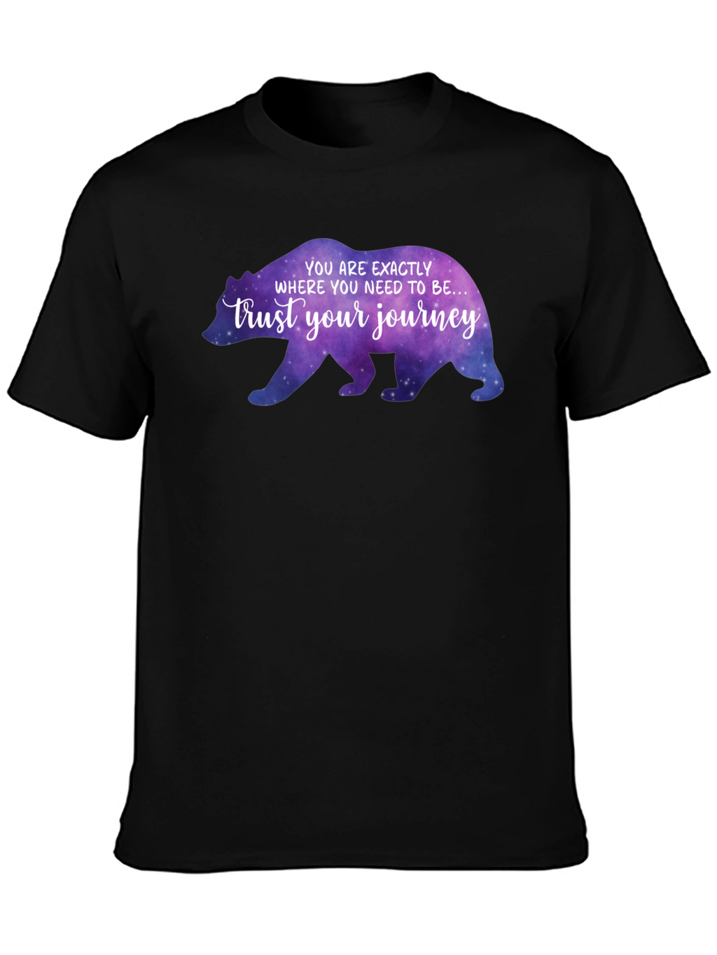 Trust Your Journey Bear Graphic Tee