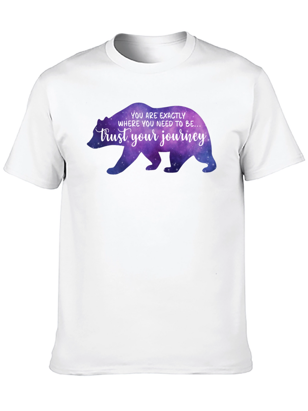 Trust Your Journey Bear Graphic Tee