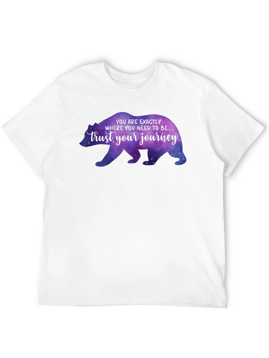 Trust Your Journey Bear Graphic Tee