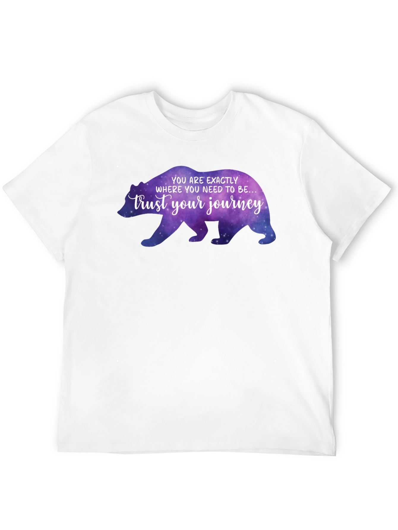 Trust Your Journey Bear Graphic Tee