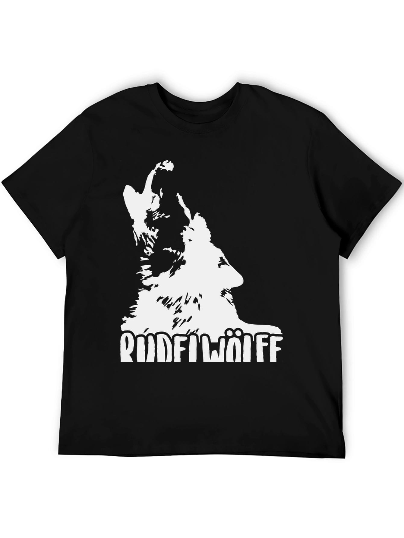 Black Wolf Pack T-Shirt - Unique Design