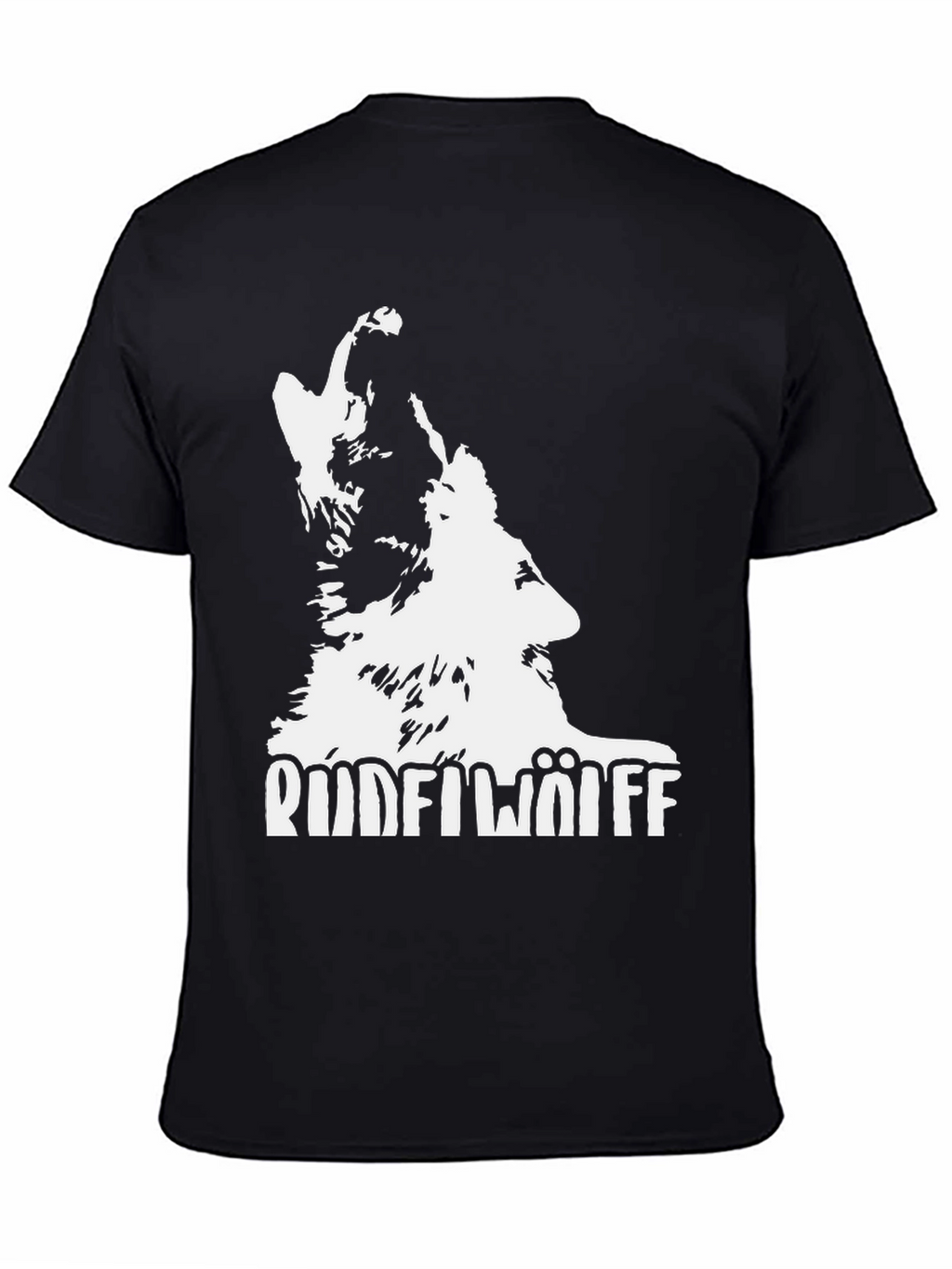 Black Wolf Pack T-Shirt - Unique Design