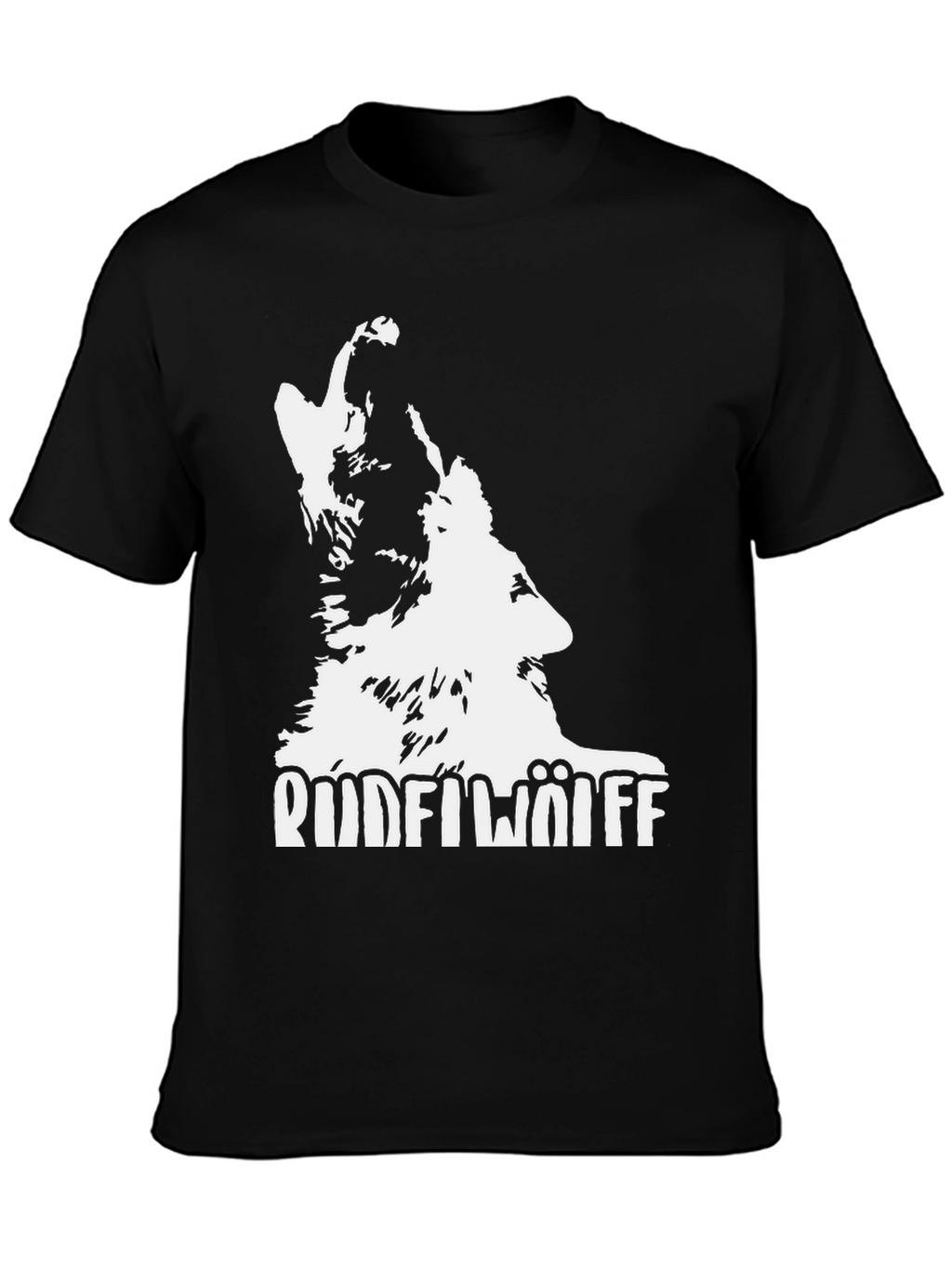 Black Wolf Pack T-Shirt - Unique Design