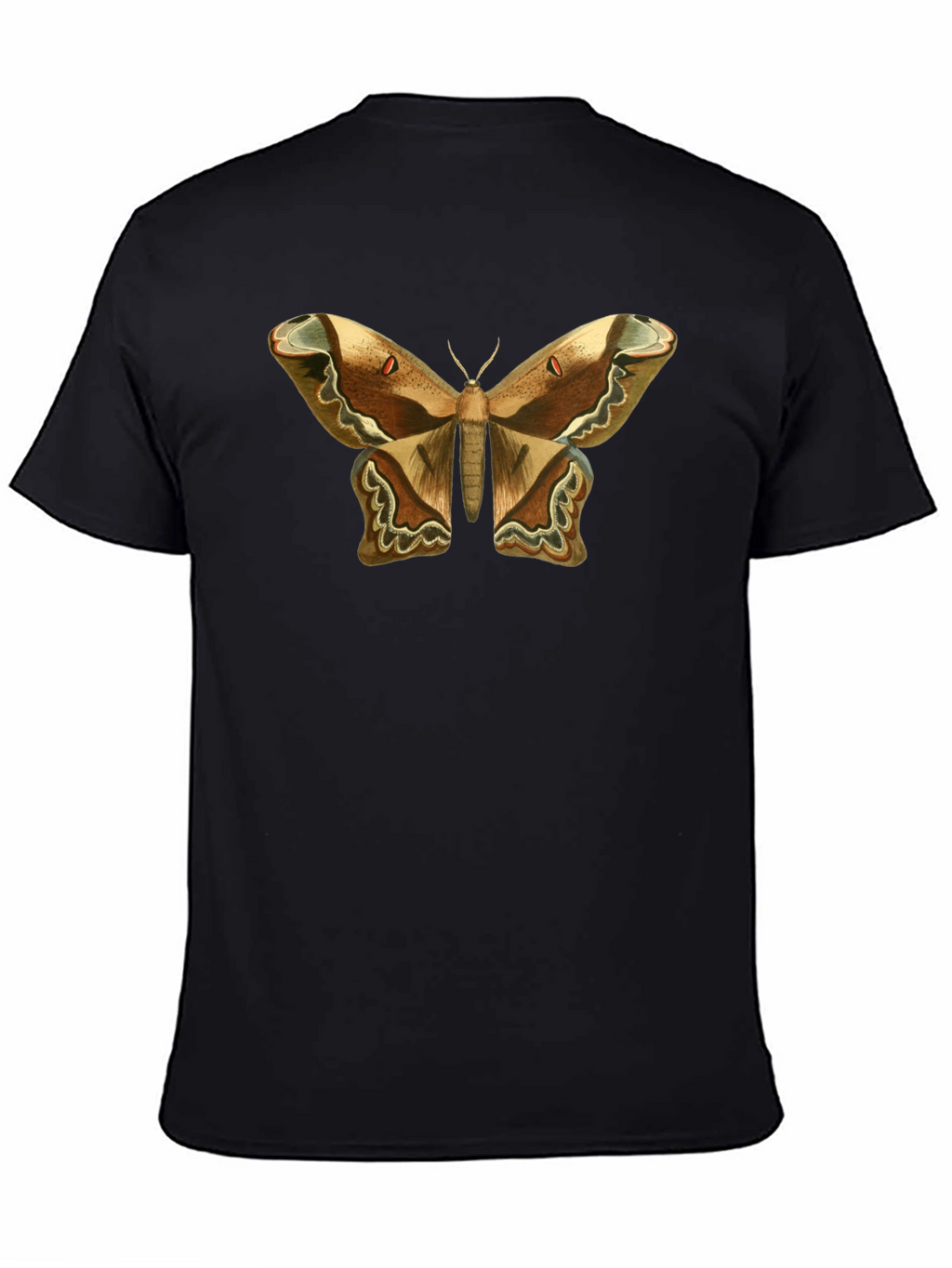 Moth Graphic Tee - Stylish Insect T-Shirt