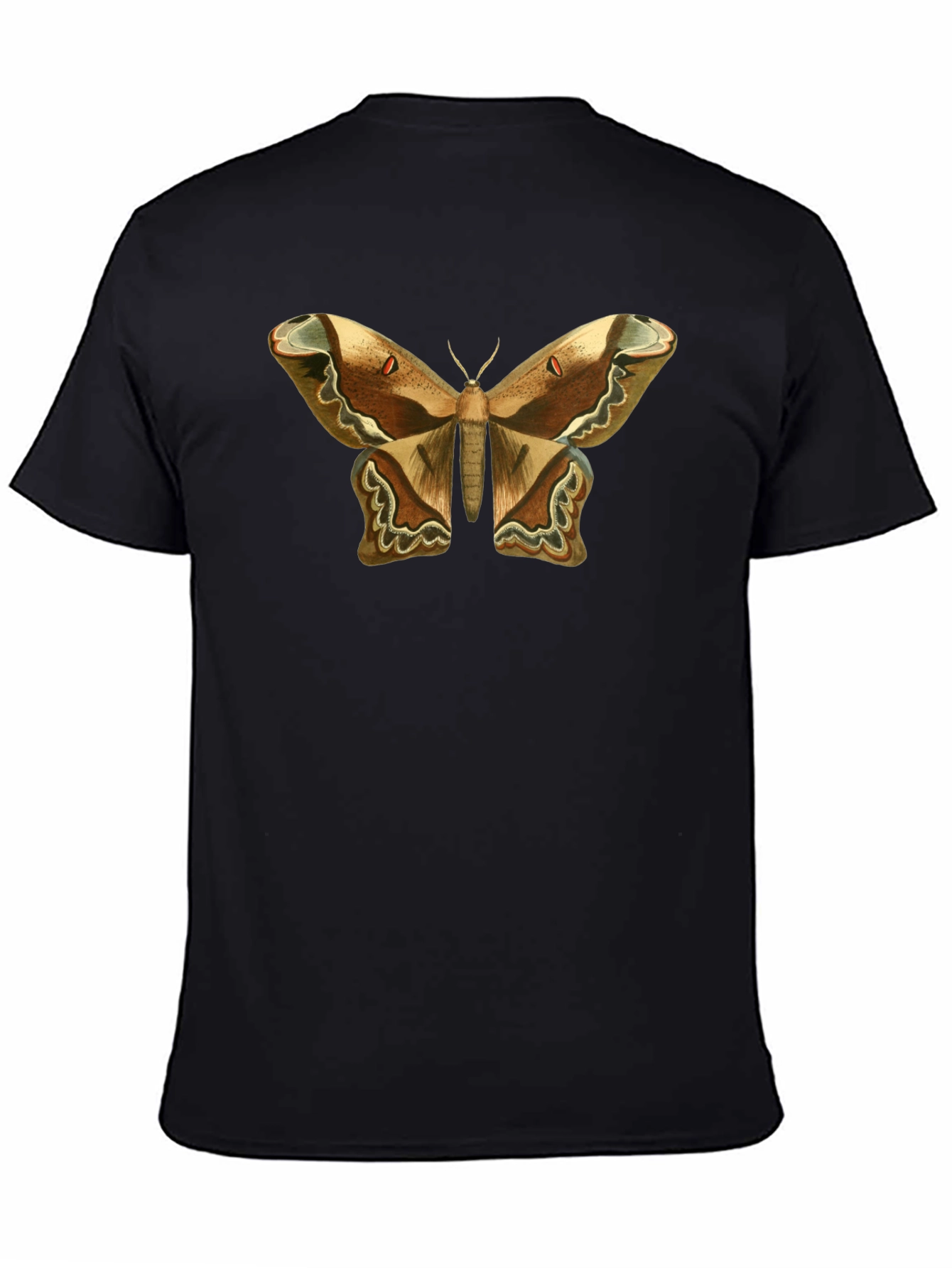 Moth Graphic Tee - Stylish Insect T-Shirt