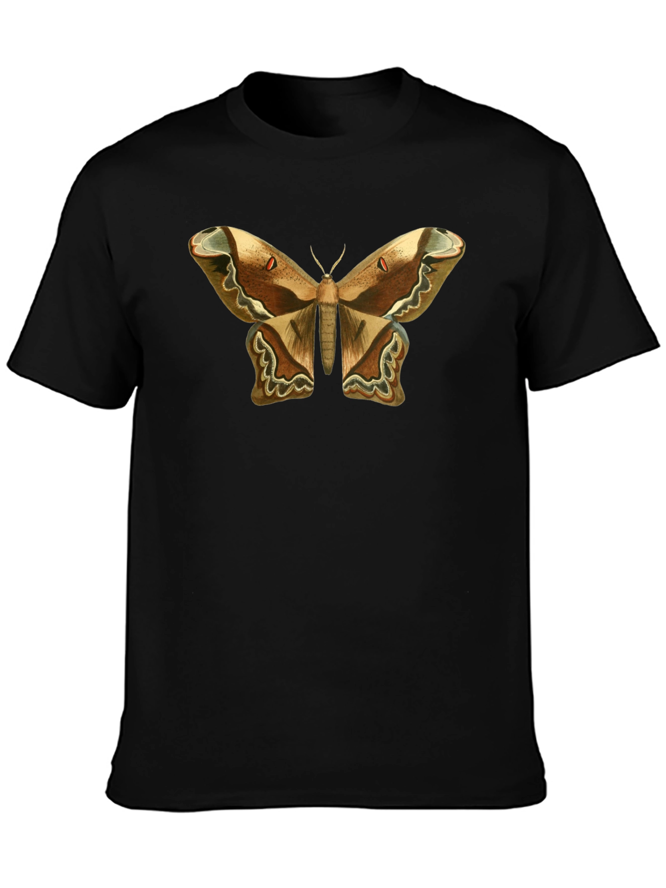 Moth Graphic Tee - Stylish Insect T-Shirt