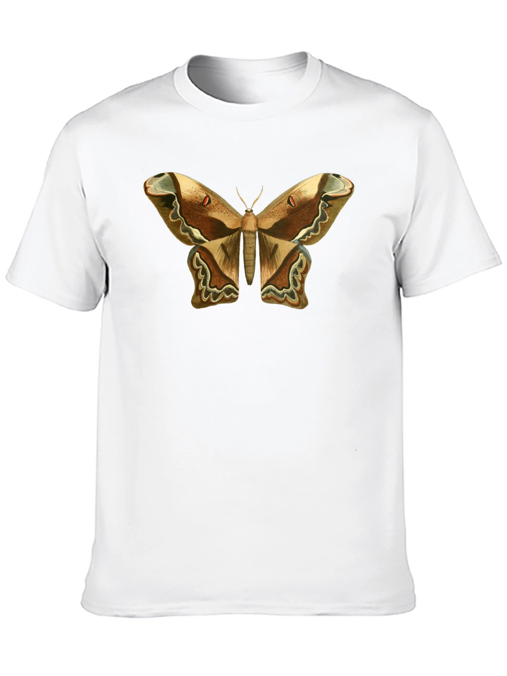 Moth Graphic Tee - Stylish Insect T-Shirt