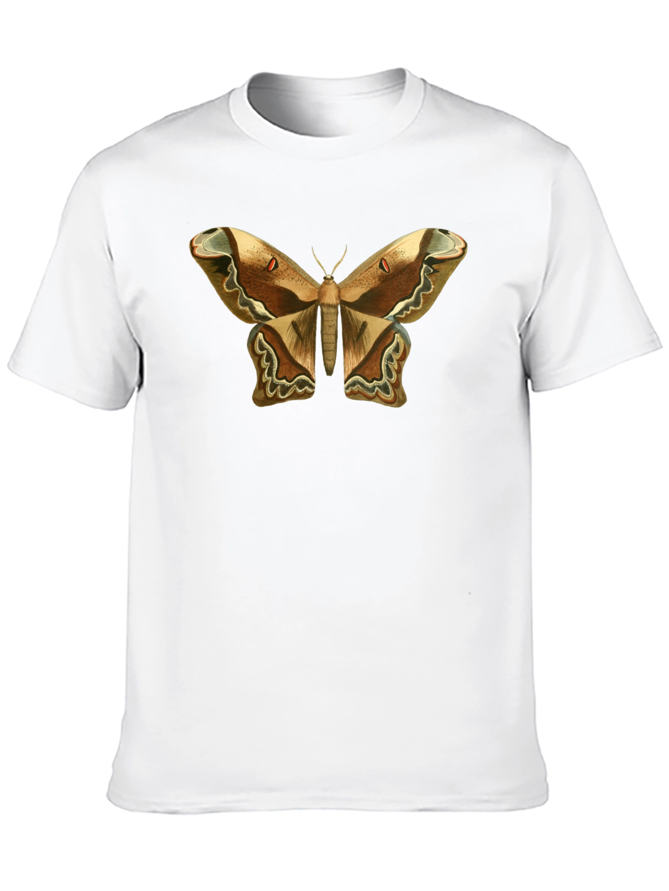 Moth Graphic Tee - Stylish Insect T-Shirt