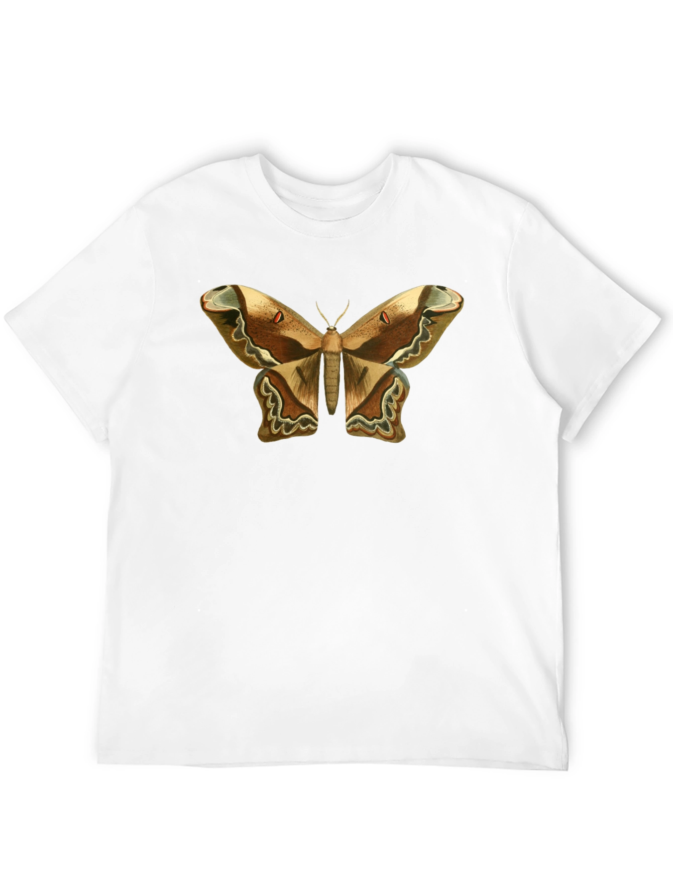 Moth Graphic Tee - Stylish Insect T-Shirt