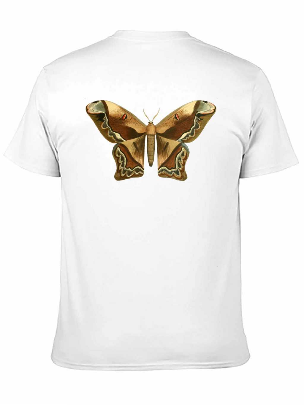 Moth Graphic Tee - Stylish Insect T-Shirt