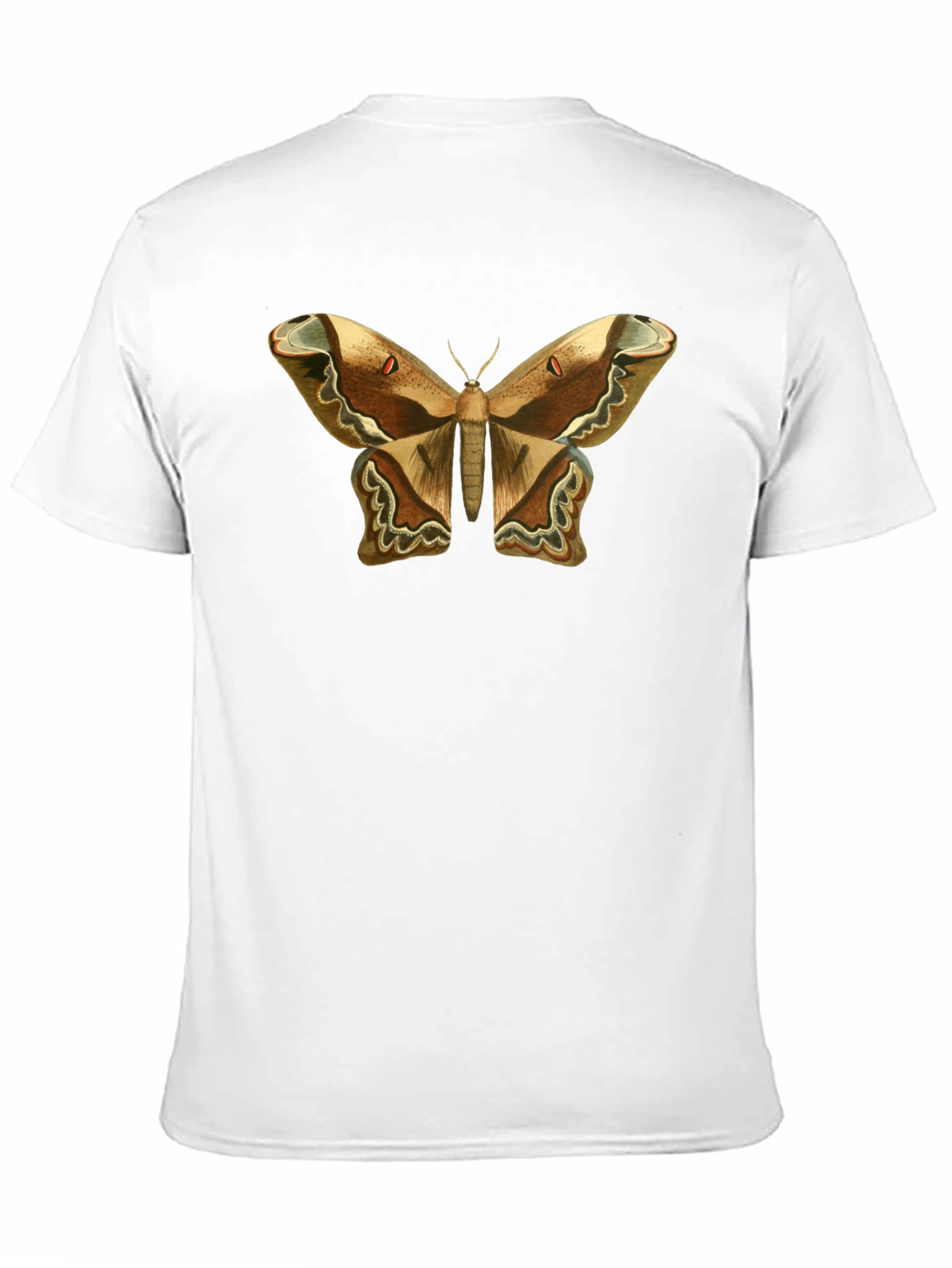 Moth Graphic Tee - Stylish Insect T-Shirt