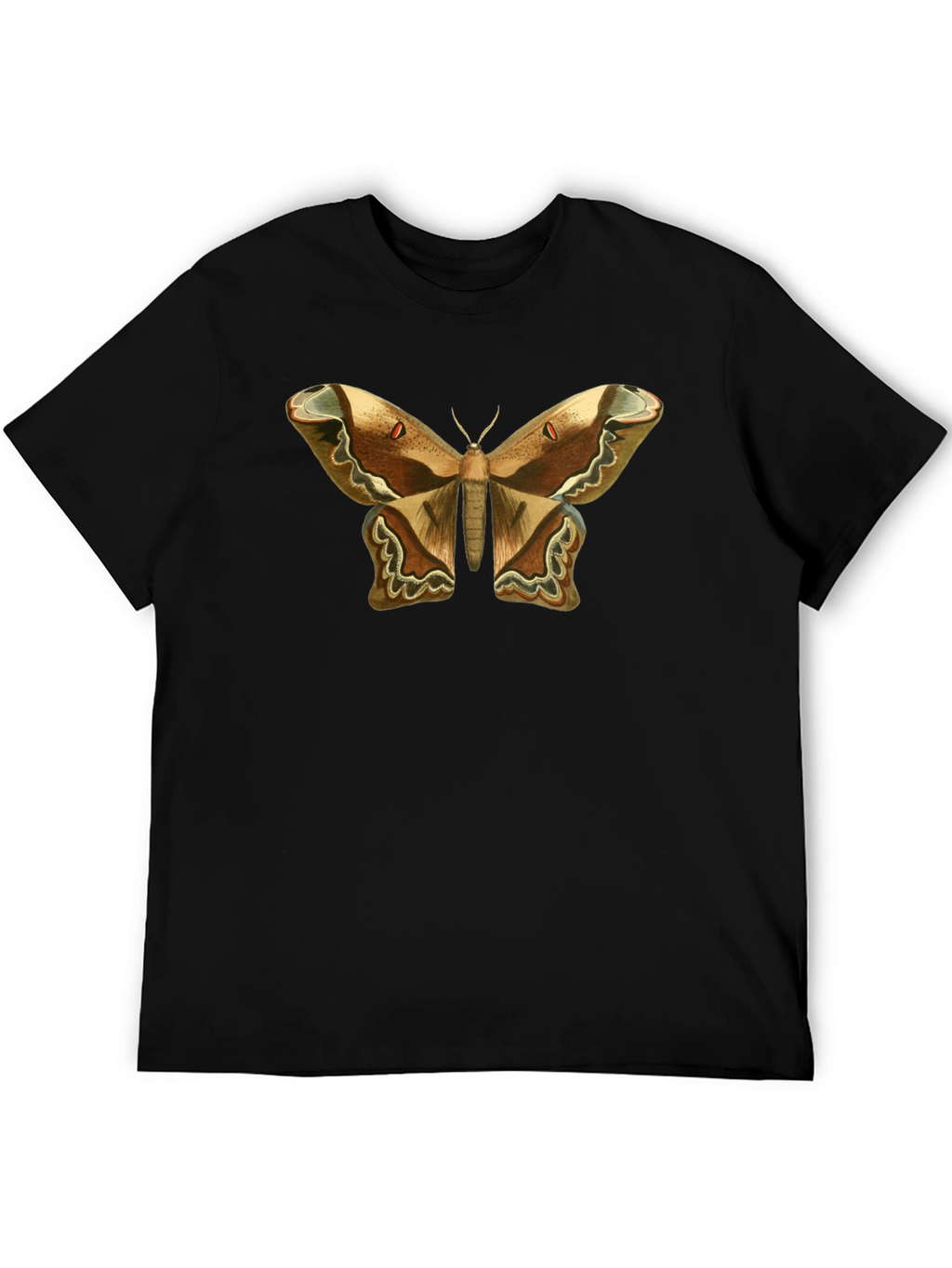 Moth Graphic Tee - Stylish Insect T-Shirt