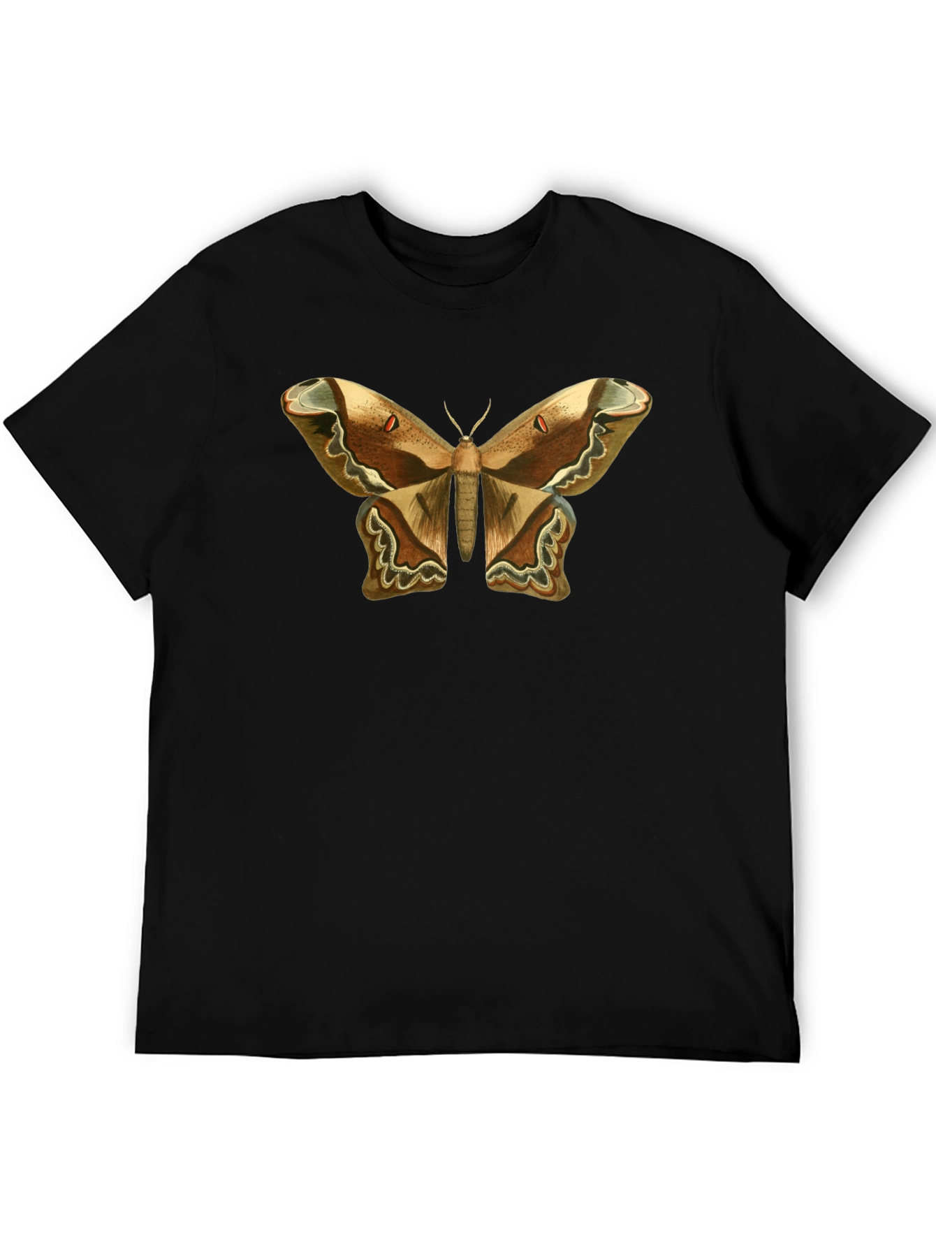 Moth Graphic Tee - Stylish Insect T-Shirt