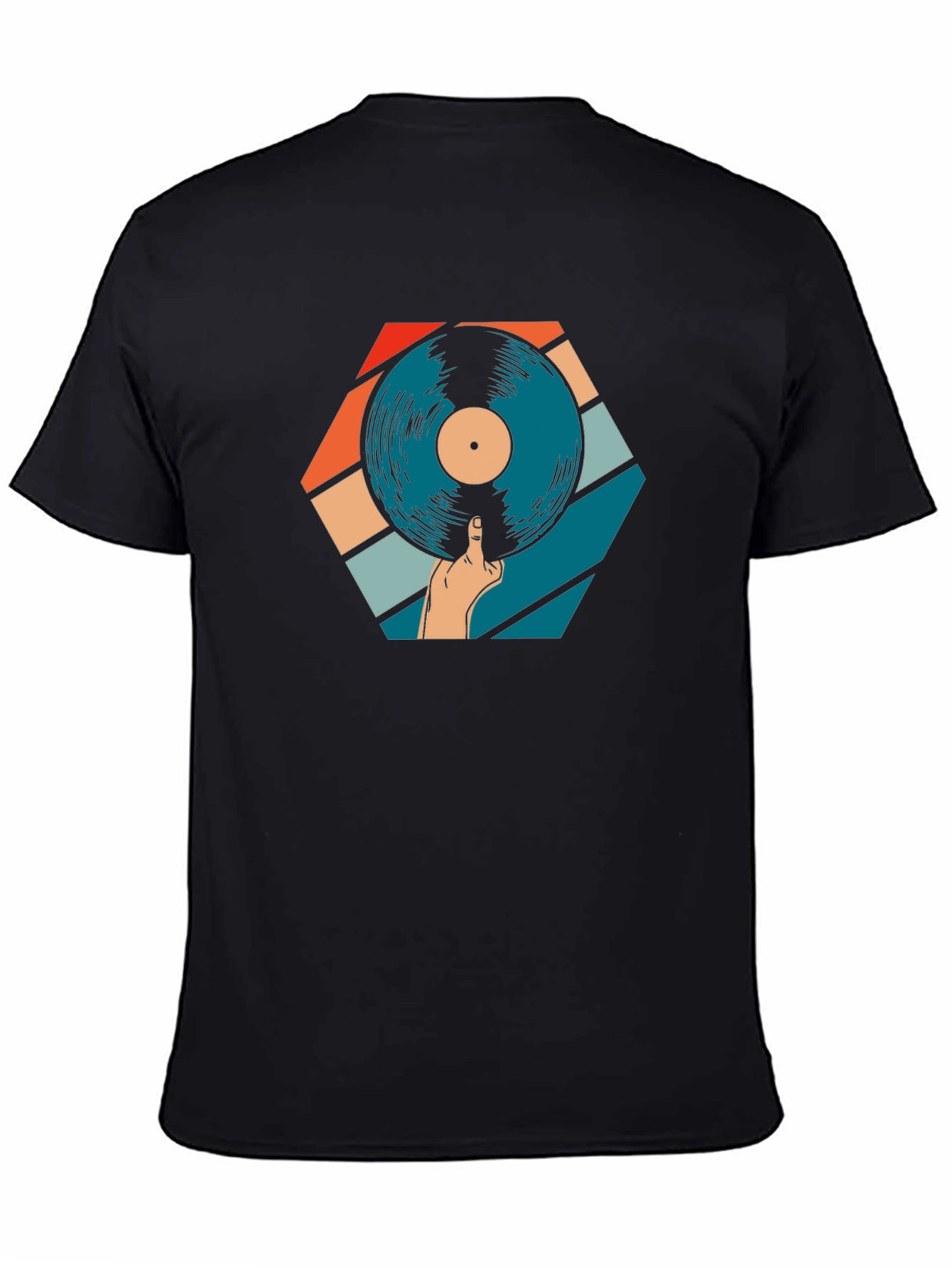 Retro Vinyl Record Graphic Tee - Music Lovers Shirt