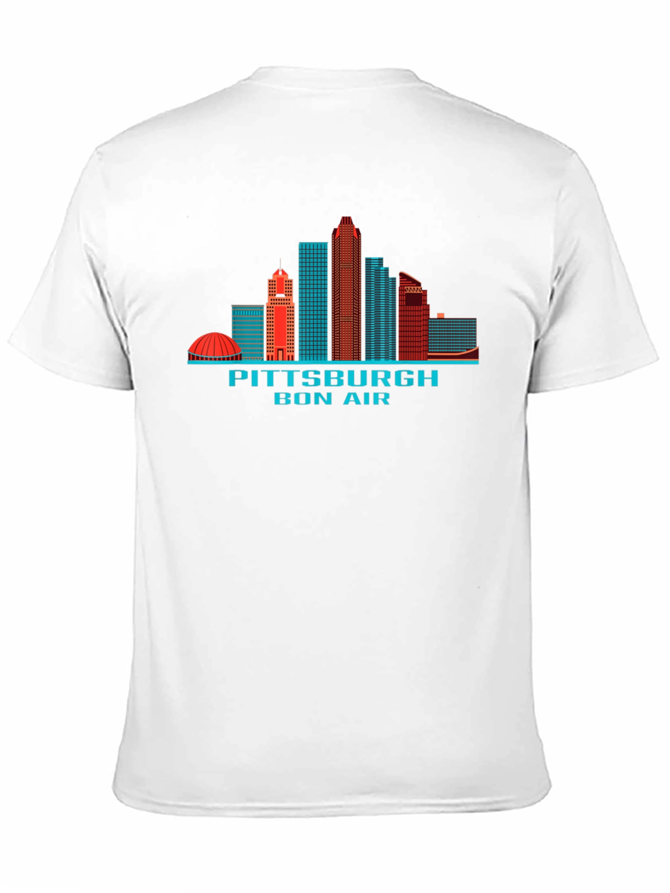 Pittsburgh Skyline T-Shirt - Black