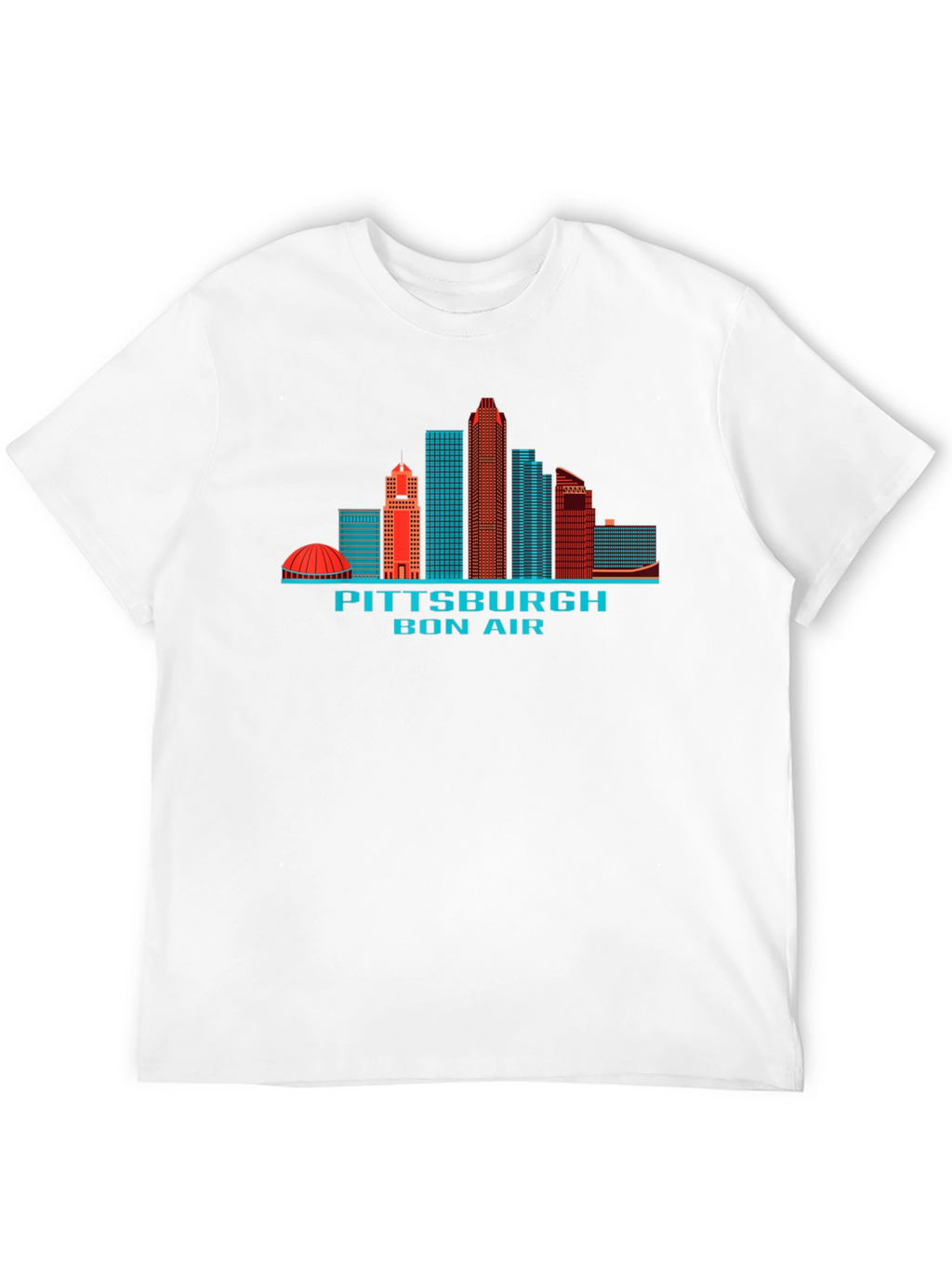 Pittsburgh Skyline T-Shirt - Black