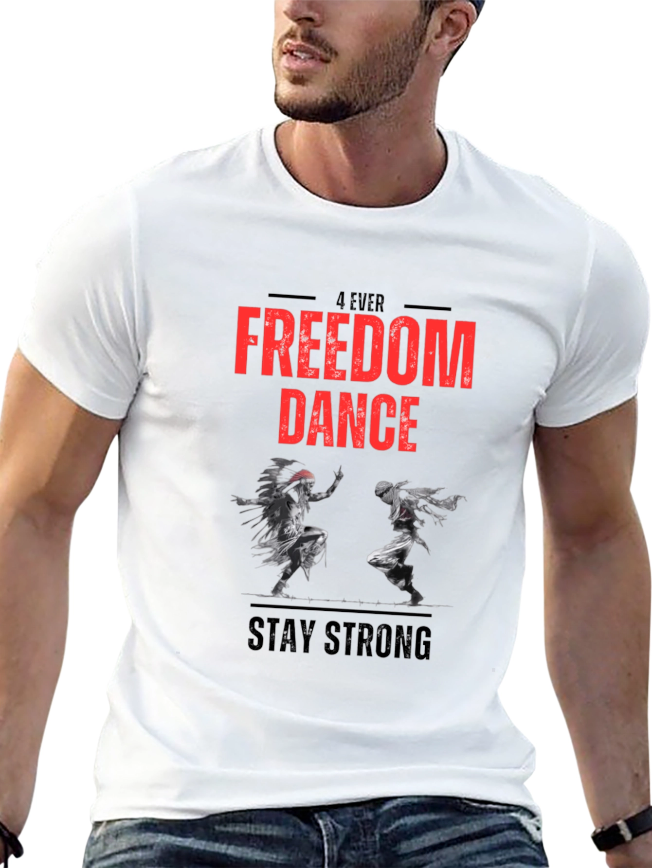 Freedom Dance Graphic T-Shirt