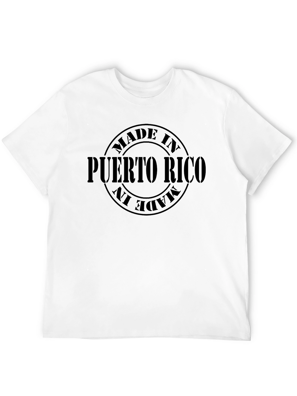 Made in Puerto Rico Black T-Shirt