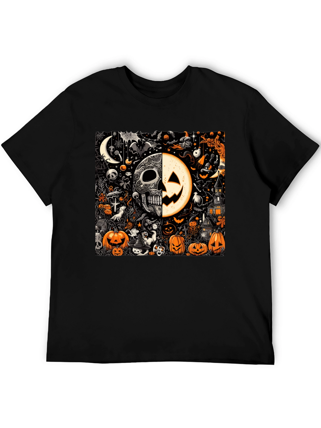 Spooky Halloween Graphic T-Shirt